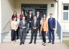 Innenstaatssekretär Sandro Kirchner zu Besuch im Landesamt für Asyl und Rückführungen im Mai 2022